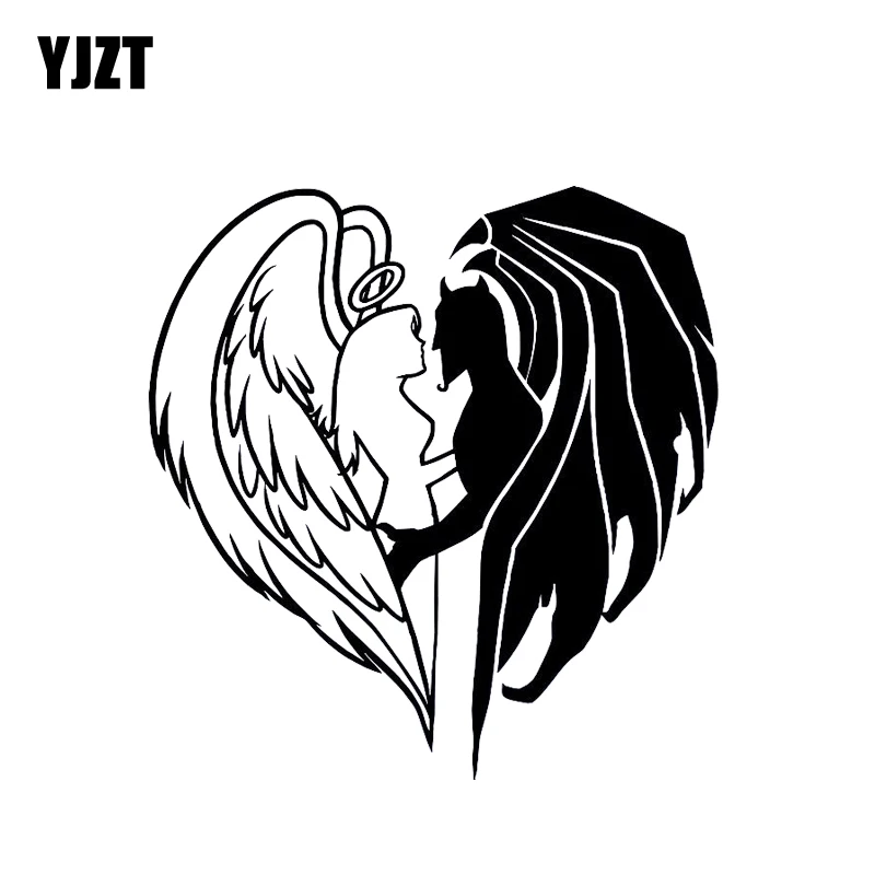 YJZT, 14,5*15,1 см, чтобы собрать вместе, стать сердцем, демоном, ангелом, наклейка, черный/Серебряный винил, автомобильная наклейка, шелковое покрытие тела, искусственная кожа
YJZT, 14,5*15,1 см, чтобы собрать вместе, стать сердцем, демоном, ангелом, наклейка, черный/Серебряный винил, автомобильная наклейка, шелковое покрытие тела, искусственная кожа