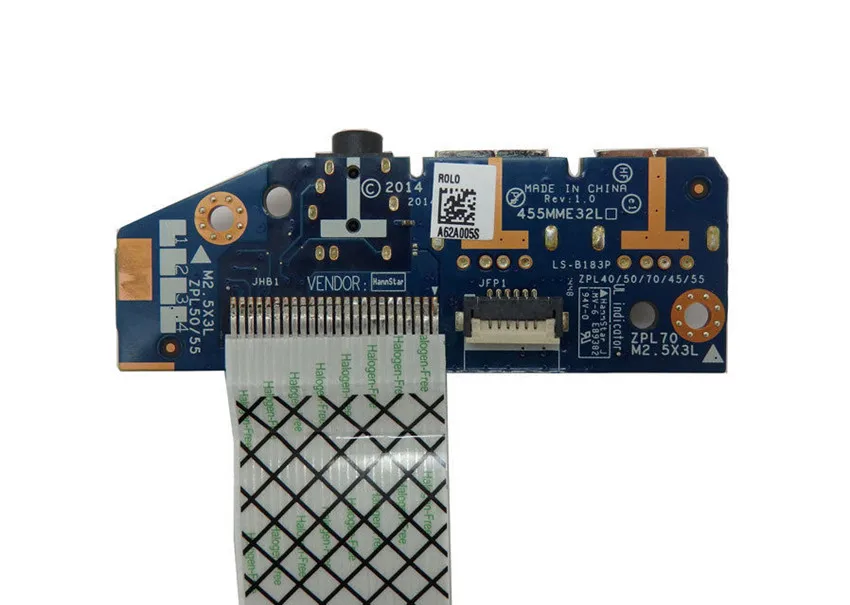 New HP ProBook 440 G2 450 G2 455 G2 Series Laptop USB Audio Board LS-B183P ZPL50