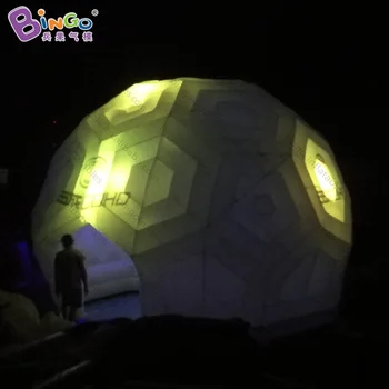 Factory outlet customized 6x4.5 inflatable lighting soccer tent / football tent toy with LED for football club etc
Factory outlet customized 6x4.5 inflatable lighting soccer tent / football tent toy with LED for football club etc