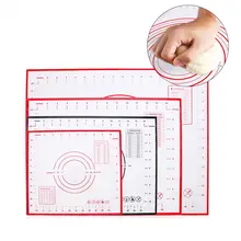 Mat Baking-Accessories-Tools Rolling-Dough-Pad Oven Patisserie Non-Stick Large Silicone Mat Baking-Accessories-Tools Rolling-Dough-Pad Oven Patisserie Non-Stick Large Silicone