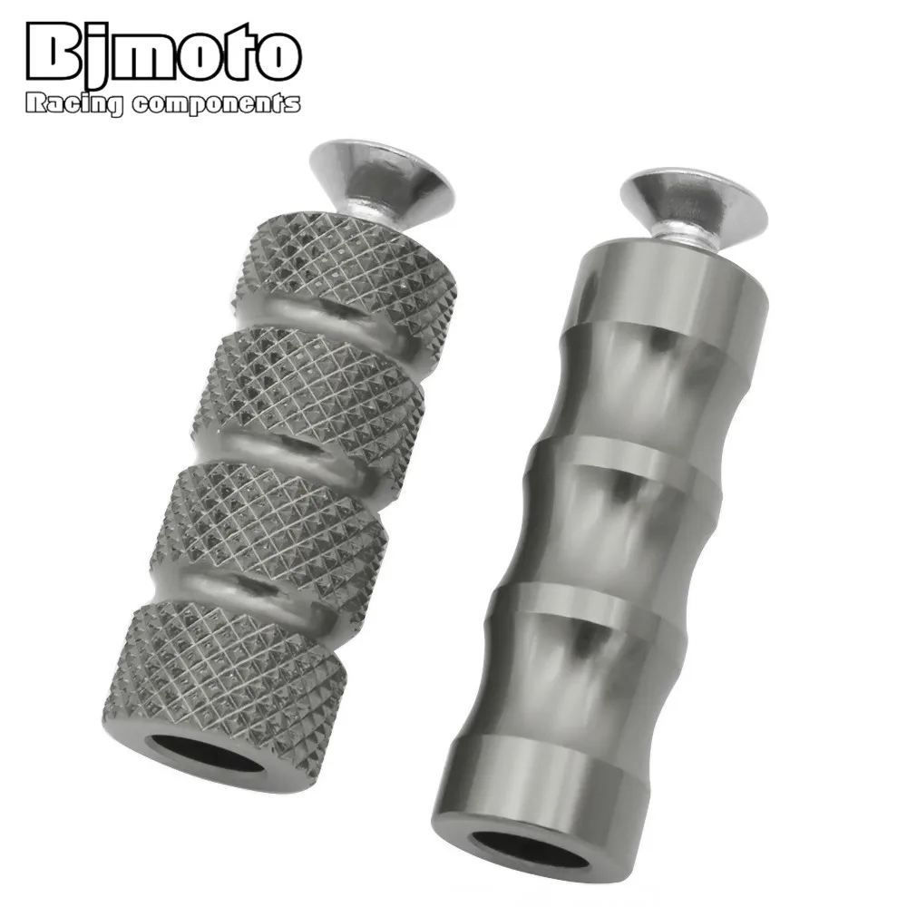 Bj moto дропшиппинг CNC Алюминиевый задний комплект подножки для мотоцикла 6 мм ЧПУ