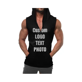 Custom Mens Cotton Hoodie Sweatshirts Fitness Clothes Bodybuilding Tank Top Sleeveless Tees Shirt Vest Print LOGO/TEXT/PHOTO
Custom Mens Cotton Hoodie Sweatshirts Fitness Clothes Bodybuilding Tank Top Sleeveless Tees Shirt Vest Print LOGO/TEXT/PHOTO