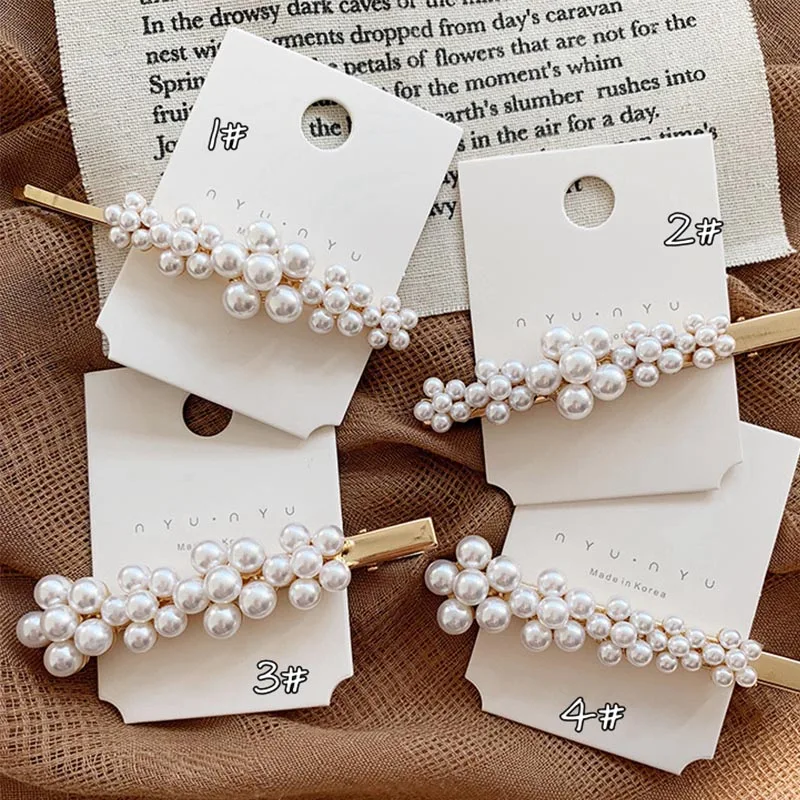 FORSEVEN 12 Styles Metal Flower Faux Pearl Hairpins Simple Barrettes Hair Pins Headpiece Women Girl Hair Jewelry Accessories JL
FORSEVEN 12 Styles Metal Flower Faux Pearl Hairpins Simple Barrettes Hair Pins Headpiece Women Girl Hair Jewelry Accessories JL