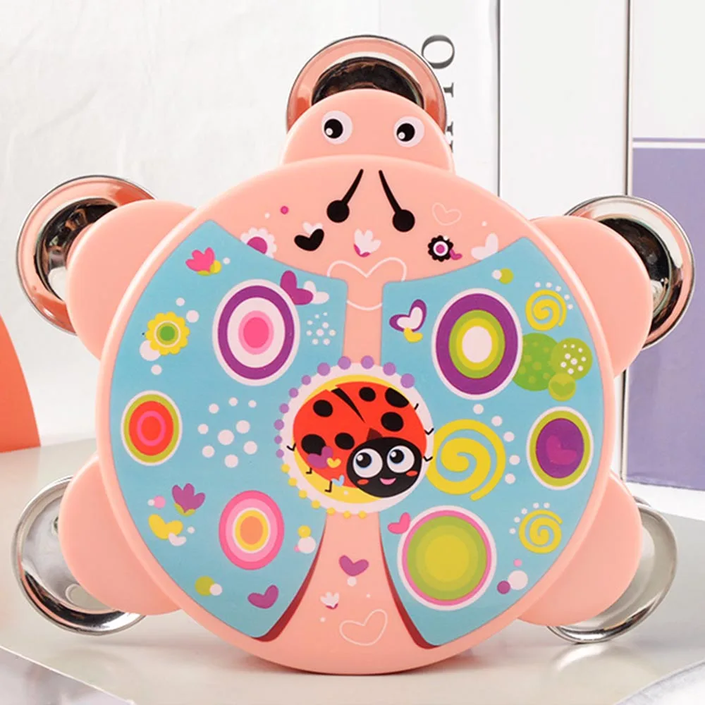 Baby Toys Pat Hand Tambourine Children Rattle Early Education Puzzle Musical Instrument Tool Dropshiping Color Random
Baby Toys Pat Hand Tambourine Children Rattle Early Education Puzzle Musical Instrument Tool Dropshiping Color Random