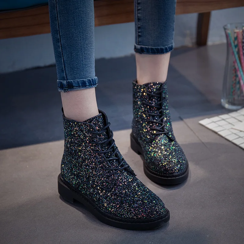 Glitter Boots Designers Brand Women Ankle Boots Heels Female Shoes Women Ankle Boots Heels Shoes Woman Glitter Lace up Boots
Glitter Boots Designers Brand Women Ankle Boots Heels Female Shoes Women Ankle Boots Heels Shoes Woman Glitter Lace up Boots