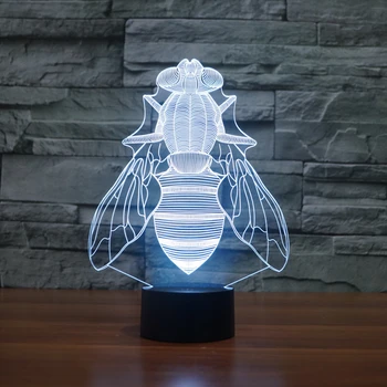 Novelty Halloween Decoration The Fly Bug Lamp Insect Decor 7Color Changed Glow light 3D Bulb Lamp Party Prop
Novelty Halloween Decoration The Fly Bug Lamp Insect Decor 7Color Changed Glow light 3D Bulb Lamp Party Prop
