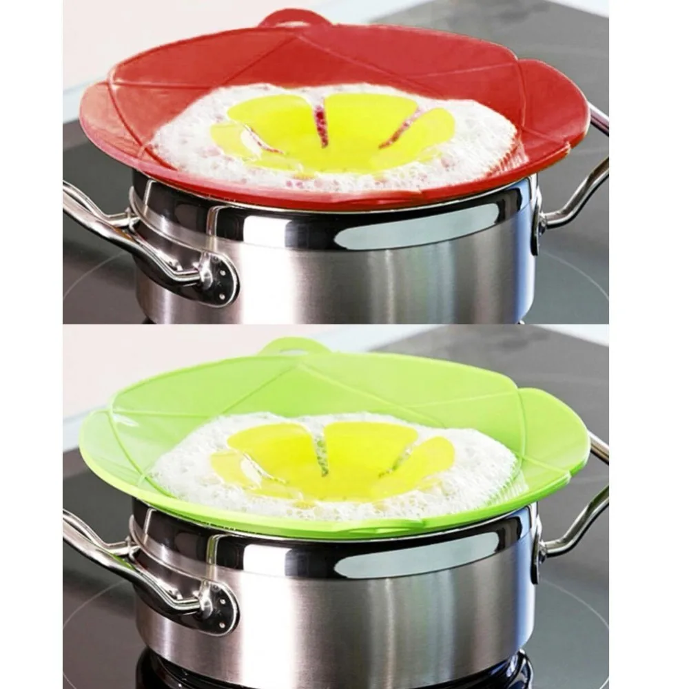 1PC Kitchenware 28CM Silicone lid Spill Stopper Cover For Pot Pan Kitchen Accessories Cooking Tools Flower Cookware
1PC Kitchenware 28CM Silicone lid Spill Stopper Cover For Pot Pan Kitchen Accessories Cooking Tools Flower Cookware