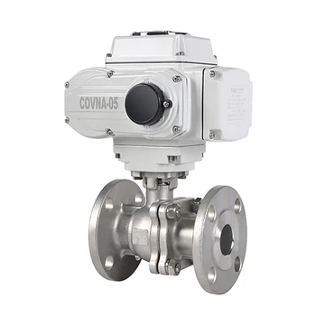 DN125 5" General Purpose ON/OFF Flange Electric Actuated Ball Valve Water SS304 Stainless Steel Vavle
DN125 5" General Purpose ON/OFF Flange Electric Actuated Ball Valve Water SS304 Stainless Steel Vavle