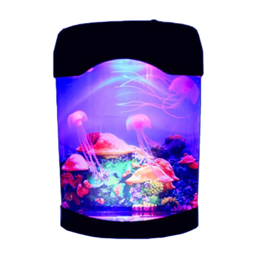 Beautiful Colorful Jellyfish Tank Marine World Swimming Mood Light LED Colorful Aquarium Night Lights Children's Lamp
Beautiful Colorful Jellyfish Tank Marine World Swimming Mood Light LED Colorful Aquarium Night Lights Children's Lamp