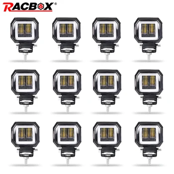 3inch led work Light Bar 7D Angle Eye spotlight Square 12V 24V spot beam fog Headlight for UAZ niva 4x4 4WD ATV SUV UTV Off Road
3inch led work Light Bar 7D Angle Eye spotlight Square 12V 24V spot beam fog Headlight for UAZ niva 4x4 4WD ATV SUV UTV Off Road