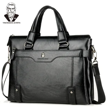 men's leather briefcase vintage business bag handbag men computer fashion messenger bags man shoulder bag postman male Handbags
men's leather briefcase vintage business bag handbag men computer fashion messenger bags man shoulder bag postman male Handbags