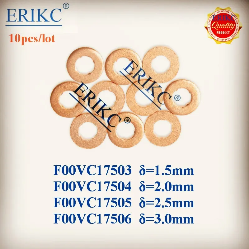 ERIKC F00VC17505 Форсунка с общей топливной магистралью, медная шайба F 00v C17 505, медное кольцо 7,5*2,5, 2,5 мм, толщина: мм
ERIKC F00VC17505 Форсунка с общей топливной магистралью, медная шайба F 00v C17 505, медное кольцо 7,5*2,5, 2,5 мм, толщина: мм
