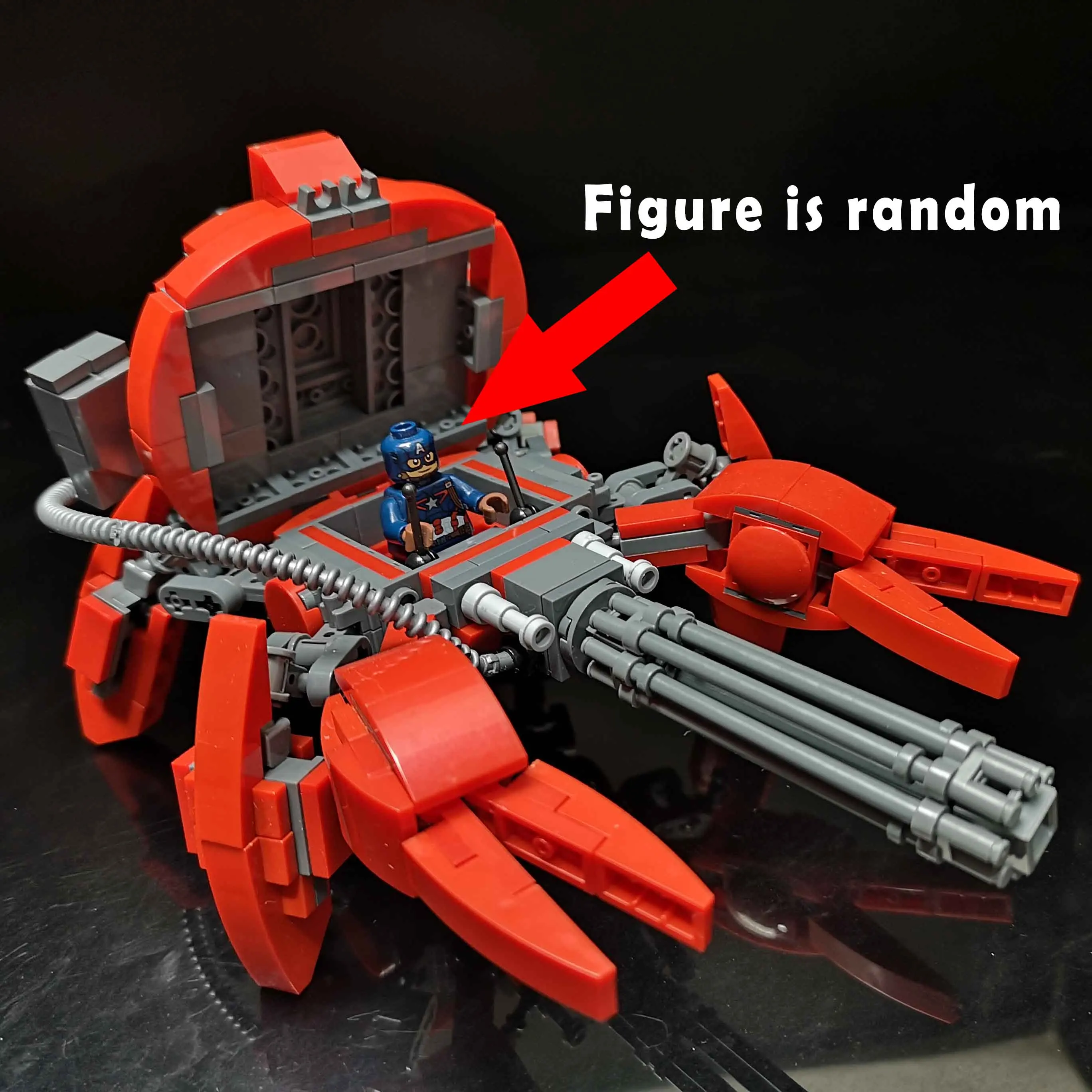 2019 Kennie New Arrive Personal diy MOC Mech Building Blocks Multi-legged Mech Gallons More Crabs Animal model for children gift
2019 Kennie New Arrive Personal diy MOC Mech Building Blocks Multi-legged Mech Gallons More Crabs Animal model for children gift