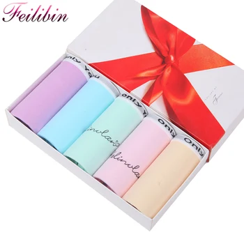 ZJX 5Pcs/lot Panties Women Sexy Cotton Womens Underwear Seamless Female Briefs Breathable Cute Letter Girls Lovely Intimate
ZJX 5Pcs/lot Panties Women Sexy Cotton Womens Underwear Seamless Female Briefs Breathable Cute Letter Girls Lovely Intimate