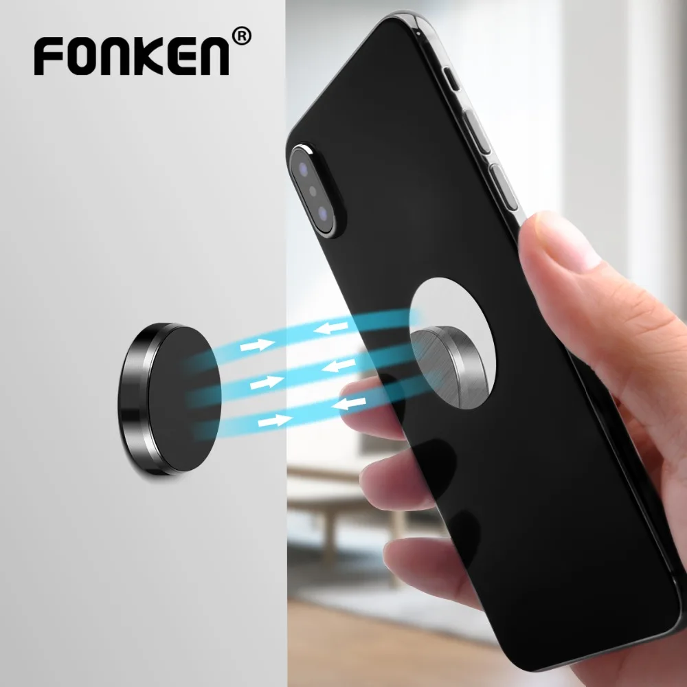 FONKEN Universal Magnetic Phone Holder Strong Magnet Wall Holder Car Navigation Mount Stand for Android Mobile Key Iron Bracket
FONKEN Universal Magnetic Phone Holder Strong Magnet Wall Holder Car Navigation Mount Stand for Android Mobile Key Iron Bracket