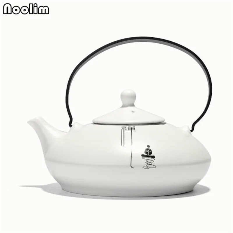 550Ml Ceramic Chinese Zen Lifting Handle Teapots With Filter White Porcelain Tea Pots Kung Fu Tea Set Teapot
550Ml Ceramic Chinese Zen Lifting Handle Teapots With Filter White Porcelain Tea Pots Kung Fu Tea Set Teapot