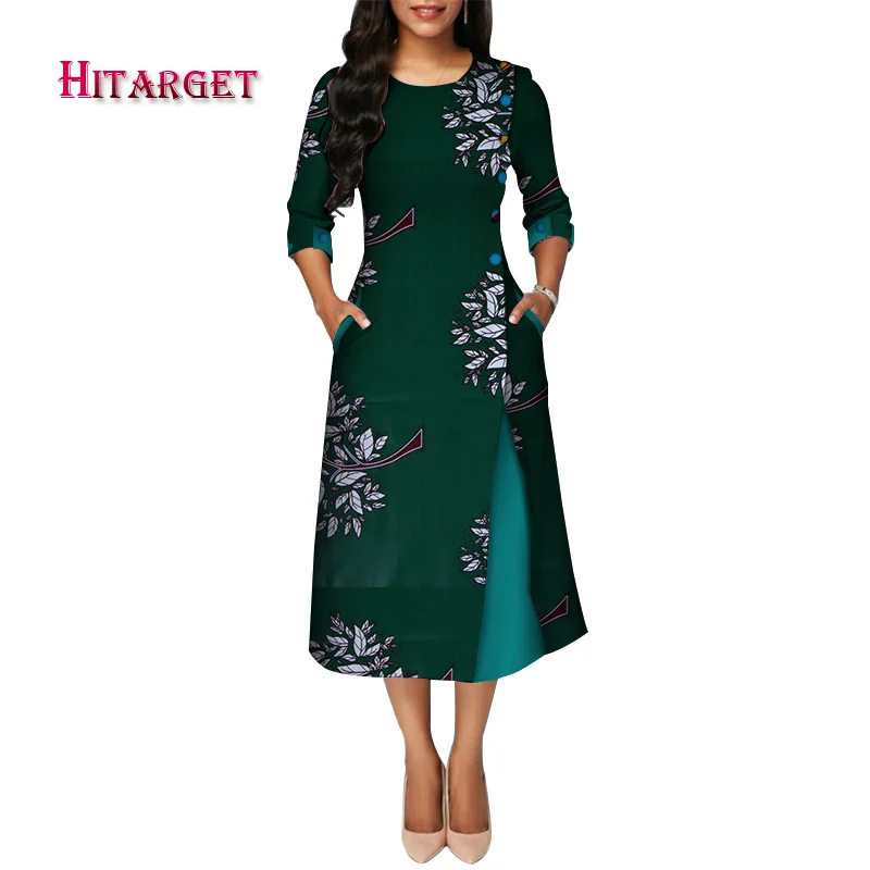 Hitarget African Dresses for Women Dashiki Batik Sexy Dress African Tranditional Famous Cotton wax Print Dress For lady WY3914
Hitarget African Dresses for Women Dashiki Batik Sexy Dress African Tranditional Famous Cotton wax Print Dress For lady WY3914