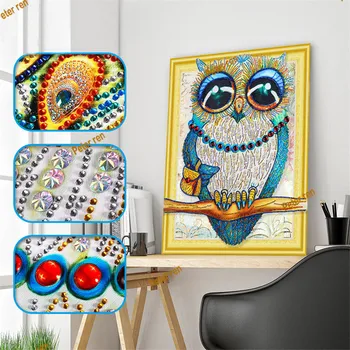 Peter ren 5D Special-shaped DIY Diamond Painting Diamond Drill Embroidery Owl Mosaic Rhinestone Christmas Decorations For Home
Peter ren 5D Special-shaped DIY Diamond Painting Diamond Drill Embroidery Owl Mosaic Rhinestone Christmas Decorations For Home
