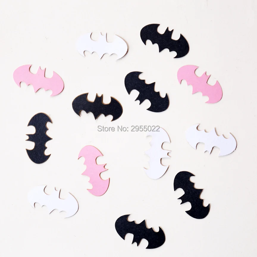 Batgirl confetti, bat girl logo, pink Bats, girls super heroes birthday party, baby shower,
Batgirl confetti, bat girl logo, pink Bats, girls super heroes birthday party, baby shower,