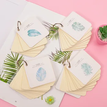 Coloffice 4PCs/Set Cute Sakura Leaf Series Iron Ring Notebook Sticky Notes Student Portable Notebook Vocabulary Book 7*7*1.2cm
Coloffice 4PCs/Set Cute Sakura Leaf Series Iron Ring Notebook Sticky Notes Student Portable Notebook Vocabulary Book 7*7*1.2cm