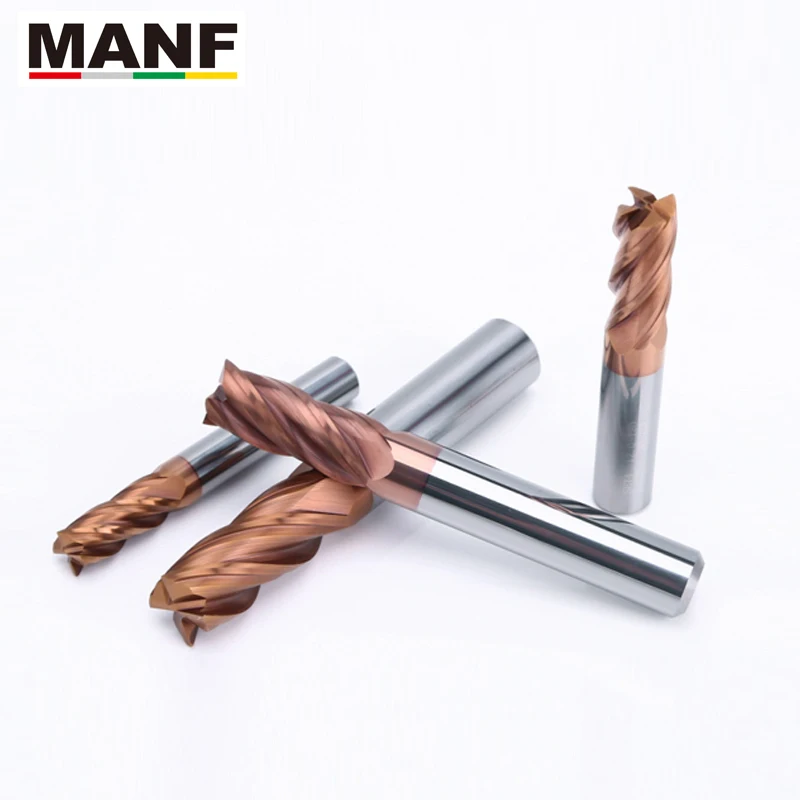 MANF Discount Price Long Cutting HRC55 4 Flute 4mm 5mm 6mm 8mm 12mm Alloy Carbide Milling Tungsten Steel Milling Cutter End Mill
MANF Discount Price Long Cutting HRC55 4 Flute 4mm 5mm 6mm 8mm 12mm Alloy Carbide Milling Tungsten Steel Milling Cutter End Mill