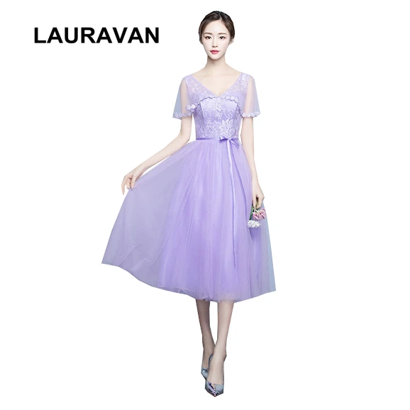 beautiful light purple lilac bridemaid tea length bride maids dress bridemaids formal dresses robe de soiree 2019 ball gown
beautiful light purple lilac bridemaid tea length bride maids dress bridemaids formal dresses robe de soiree 2019 ball gown