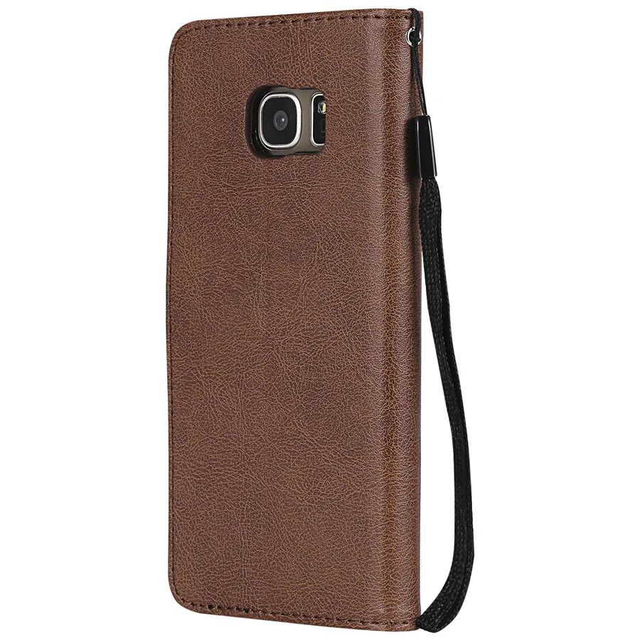 Luxury Magnetic Wallet PU Leather Case For SAMSUNG S7 Edge Card Holder Flip Stand Phone Cover For Galaxy S7 Fundas w Card Slots (19)