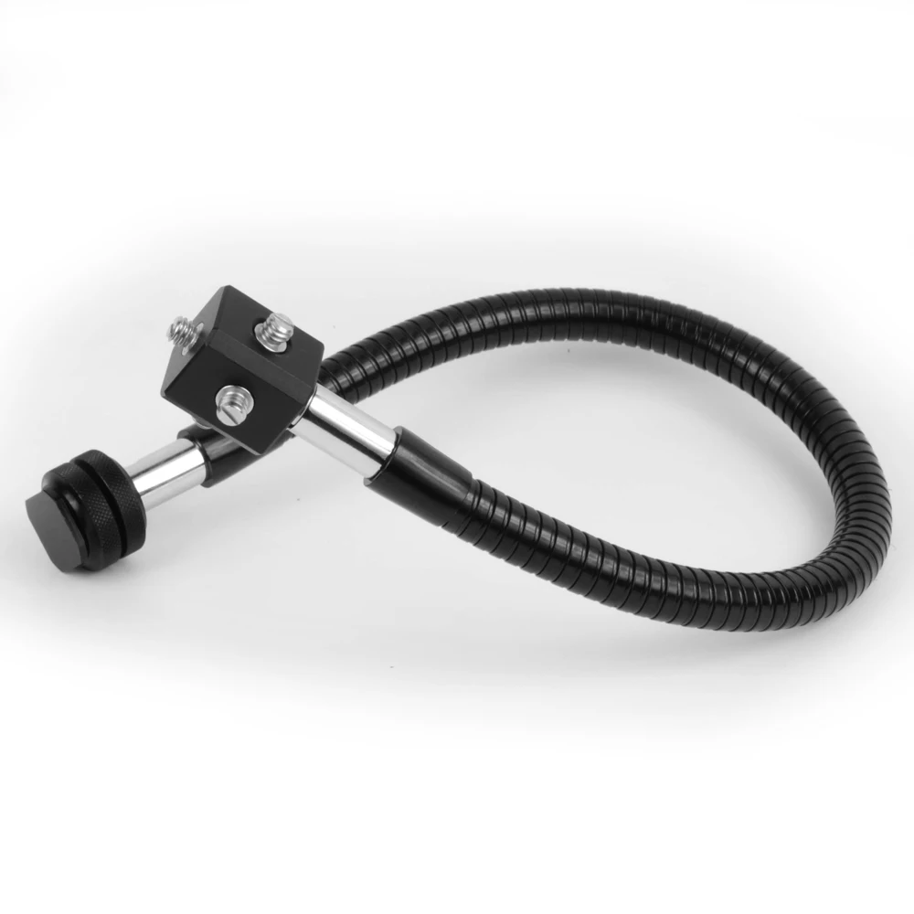 Flexible Magic Arm Goose Neck 1/4" Cubic Mount Cold Shoe Bracket Snake Extension Arm Off-camera LED Panel Flash Light Mount
Flexible Magic Arm Goose Neck 1/4" Cubic Mount Cold Shoe Bracket Snake Extension Arm Off-camera LED Panel Flash Light Mount
