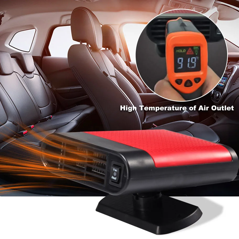 12V 150W Car Heater Fan Heating Defroster Demister Auto Swing-out Handle Driving Enthusiasts Winter Auto Heater Heating Fan
12V 150W Car Heater Fan Heating Defroster Demister Auto Swing-out Handle Driving Enthusiasts Winter Auto Heater Heating Fan