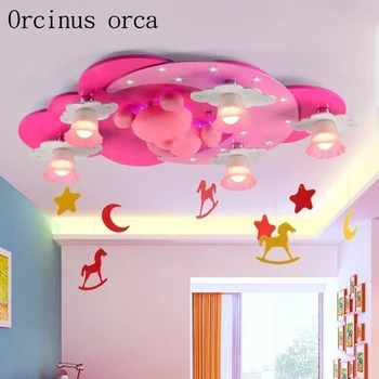 Lovely bear led ceiling lamp children's room Princess Room girl's bedroom creative cartoon ceiling lamp free shipping
Lovely bear led ceiling lamp children's room Princess Room girl's bedroom creative cartoon ceiling lamp free shipping