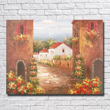 The latest 100%Handmade Oil Painting On Canvas Modern Art beautiful seaside build picture for Living Room home decoration
The latest 100%Handmade Oil Painting On Canvas Modern Art beautiful seaside build picture for Living Room home decoration