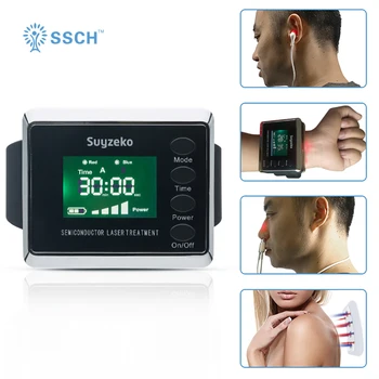 Medical laser watch LLLT hypertension diabetes and cardiovascular diseases therapy watch 
Medical laser watch LLLT hypertension diabetes and cardiovascular diseases therapy watch