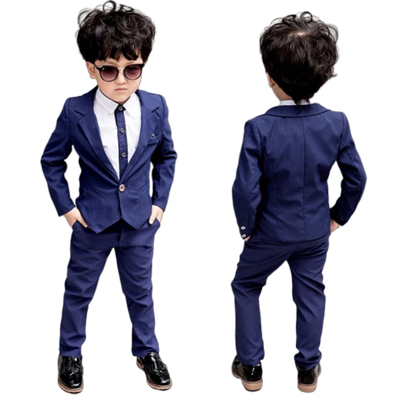 New 2PCS Kid Boys Wedding Suit Baby Boys Formal Blazer School Party Suit Kids Jacket Brazer for Boy Spring Children Clothing Set
New 2PCS Kid Boys Wedding Suit Baby Boys Formal Blazer School Party Suit Kids Jacket Brazer for Boy Spring Children Clothing Set