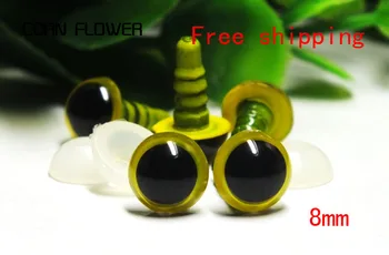 200pcs of 8mm yellow Colored Eyes Safety Doll Making Supply Animal Craft Plastic Eyes With Washers
200pcs of 8mm yellow Colored Eyes Safety Doll Making Supply Animal Craft Plastic Eyes With Washers