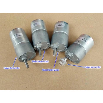 New DC Brushless Reduction Motor Metal Gear Double Ball Bearing Adjustable speed Positive inversion for Robot
New DC Brushless Reduction Motor Metal Gear Double Ball Bearing Adjustable speed Positive inversion for Robot
