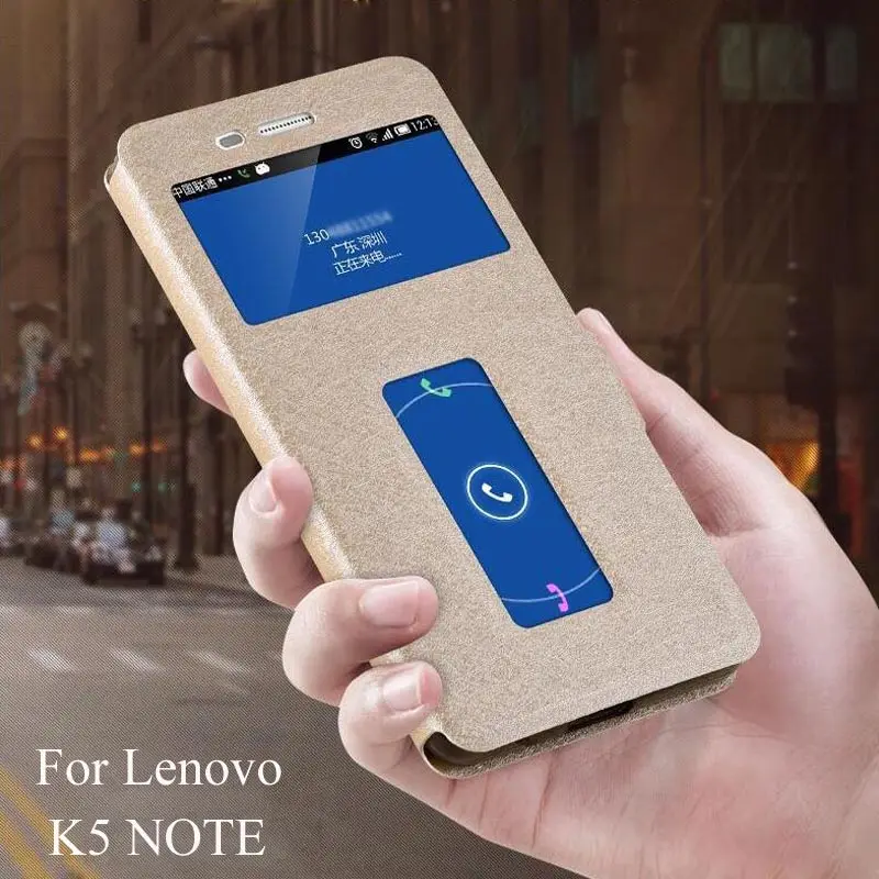 Leather Case for Lenovo K5 Note Cases Quick Answer Window Flip Stand Cover for Lenovo K5 Note A7020 K52t38 K52e78 Phone Bags New
Leather Case for Lenovo K5 Note Cases Quick Answer Window Flip Stand Cover for Lenovo K5 Note A7020 K52t38 K52e78 Phone Bags New