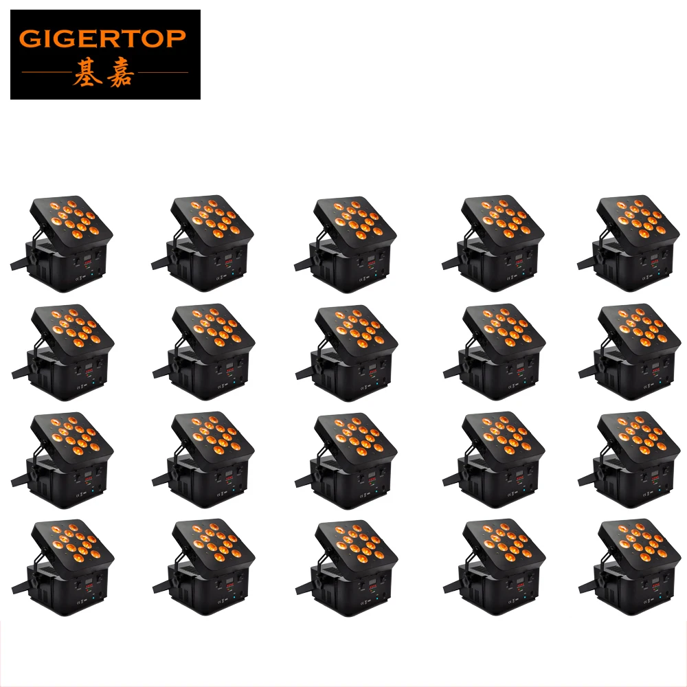 NEW Generation 20XLOT RGBWA 5IN1 Freedom Par 12x15W Wireless Rechargeable Battery Built-in D-Fi Transceiver LED Uplighter
NEW Generation 20XLOT RGBWA 5IN1 Freedom Par 12x15W Wireless Rechargeable Battery Built-in D-Fi Transceiver LED Uplighter