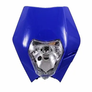 Blue Universal Motorbike Headlight For Honda Kawasaki Suzuki Yamaha KTM Off-Road MX KX
Blue Universal Motorbike Headlight For Honda Kawasaki Suzuki Yamaha KTM Off-Road MX KX