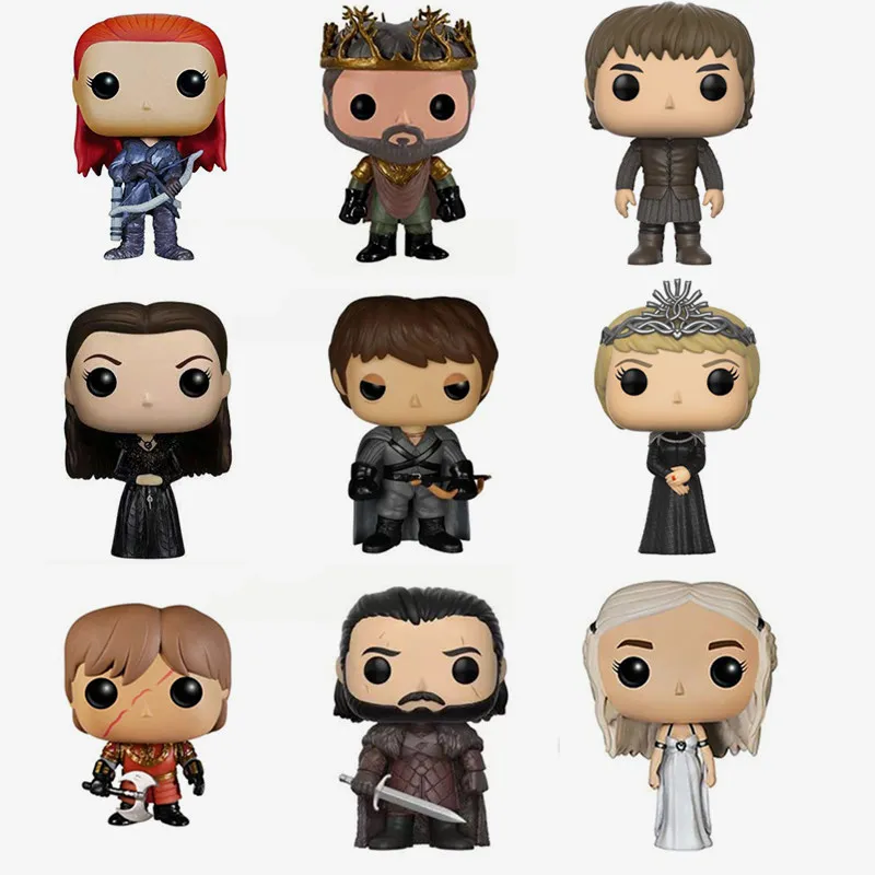 NEW 10cm Game of Thrones Cersei Tyrion Daenerys Bolton snow action figure big Bobble Head Q Edition no box for Car Decoration
NEW 10cm Game of Thrones Cersei Tyrion Daenerys Bolton snow action figure big Bobble Head Q Edition no box for Car Decoration