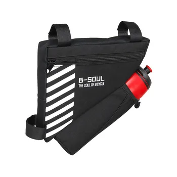 B-SOUL Bike Triangle-Bag For Bicycle Front Frame Bag Cycling Top Tube Bag With Water Bottle Pocket Bicycle Accessories(black)
B-SOUL Bike Triangle-Bag For Bicycle Front Frame Bag Cycling Top Tube Bag With Water Bottle Pocket Bicycle Accessories(black)