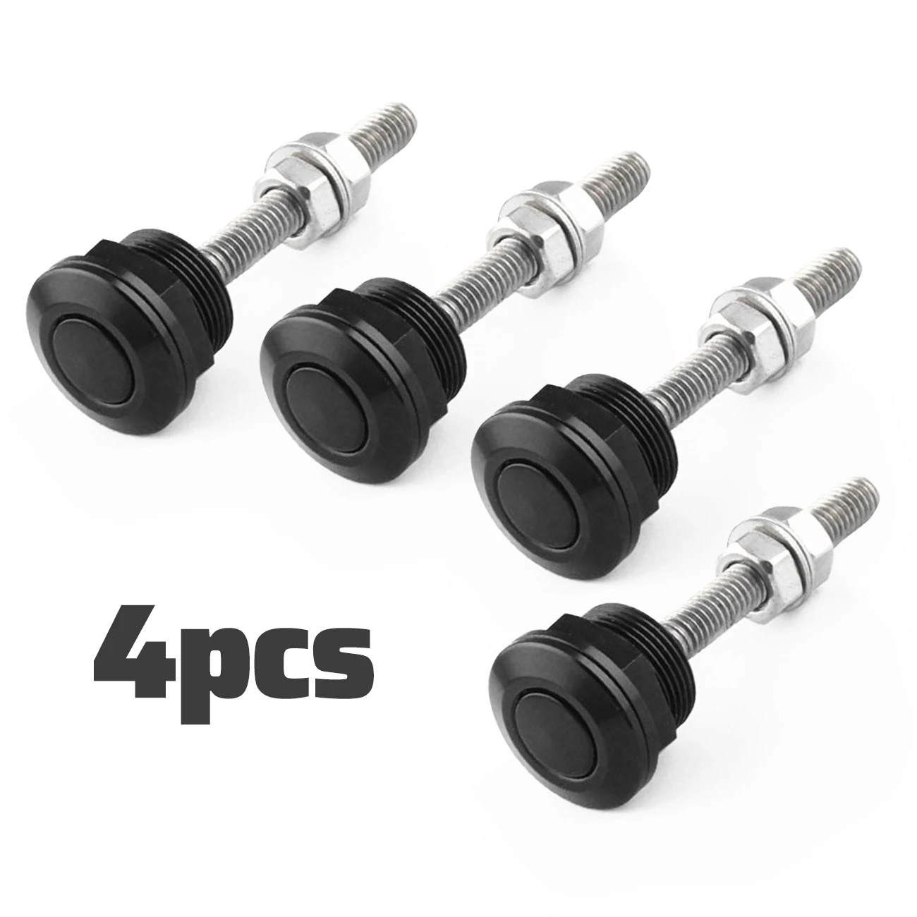 4Pcs 22mm Car Hood Pin Lock Clip Kit Push Button Bonnet Quick Release Bumper Latch Aluminum Alloy + Stainless Steel Screw
4Pcs 22mm Car Hood Pin Lock Clip Kit Push Button Bonnet Quick Release Bumper Latch Aluminum Alloy + Stainless Steel Screw