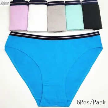 Mafurier Frees Shipping New Arrival Women Sexy Cotton Panties Tanga Female Soft Briefs Underwear Lingereis For Women 6Pcs/Lot
Mafurier Frees Shipping New Arrival Women Sexy Cotton Panties Tanga Female Soft Briefs Underwear Lingereis For Women 6Pcs/Lot