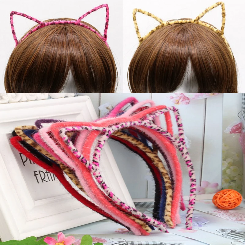 Cute Girls Cats Ear Hair Accessories Women Sexy Headband Sweet Kitten Leopard Ear Hair Bands Party Photo Prop Hair Hoop Cosplay
Cute Girls Cats Ear Hair Accessories Women Sexy Headband Sweet Kitten Leopard Ear Hair Bands Party Photo Prop Hair Hoop Cosplay