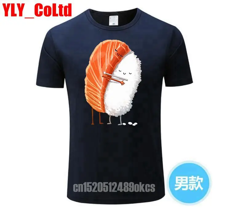 Crazy Salmon Sushi Hug T Shirts mens Custom Short Sleeves kawaii Family T-shirts Men teenage Boys Tops tees hipster summer dress
Crazy Salmon Sushi Hug T Shirts mens Custom Short Sleeves kawaii Family T-shirts Men teenage Boys Tops tees hipster summer dress