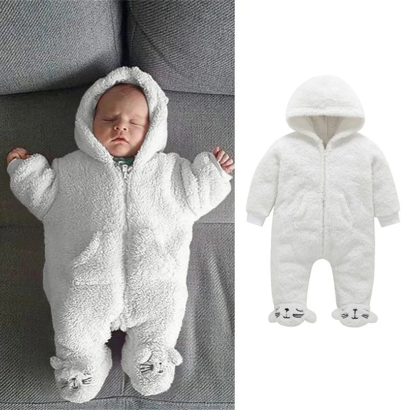 Baby Romper Winter Baby Boys Girls Coral fleece Sets Cartoon Suit Hoodie Fuzzy Jumpsuit Casual Outfits Hooded Cute Baby Clothes
Baby Romper Winter Baby Boys Girls Coral fleece Sets Cartoon Suit Hoodie Fuzzy Jumpsuit Casual Outfits Hooded Cute Baby Clothes