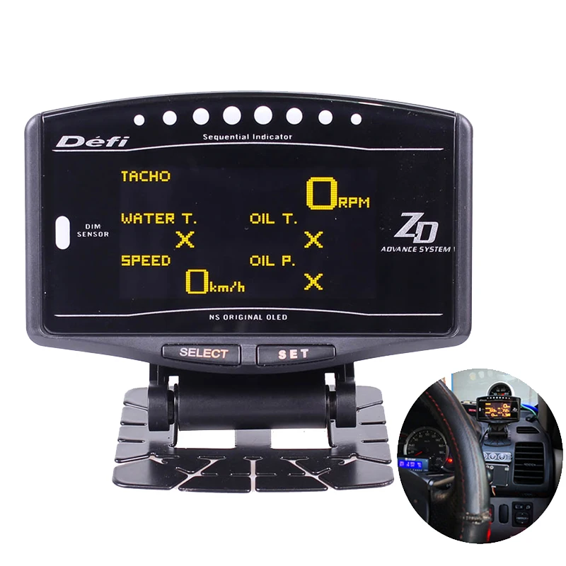 10 in 1 Full Kit Sports Package BF CR EXT TEMP DEFI Advance ZD Link Meter Digital Auto Gauge Digital tachometer RPM Oil Pressure
10 in 1 Full Kit Sports Package BF CR EXT TEMP DEFI Advance ZD Link Meter Digital Auto Gauge Digital tachometer RPM Oil Pressure