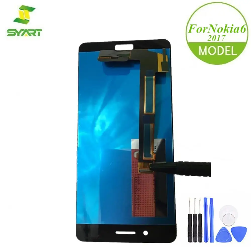 For Nokia 6 2017 LCD Display Touch Screen Digitizer Assembly Replacement Parts For N6 TA-1021 TA-1025 TA-1033 5.5" LCDs Screen
For Nokia 6 2017 LCD Display Touch Screen Digitizer Assembly Replacement Parts For N6 TA-1021 TA-1025 TA-1033 5.5" LCDs Screen