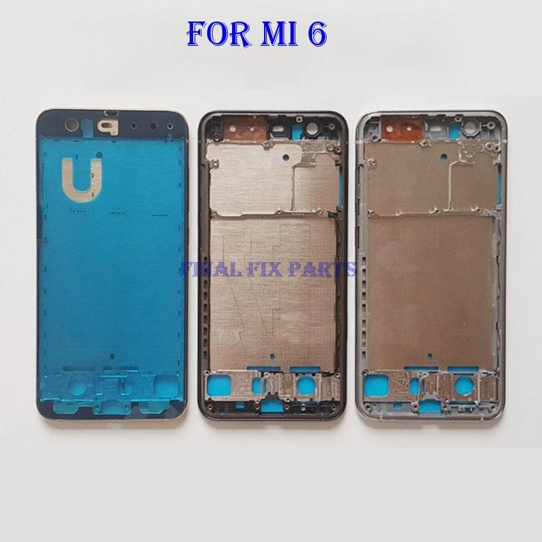 LCD Faceplate For Xiaomi Mi 6 Mi6 Front Frame Chassis Middle Housing Bezel + Side Buttons + Adhesive Sticker Repair Parts
LCD Faceplate For Xiaomi Mi 6 Mi6 Front Frame Chassis Middle Housing Bezel + Side Buttons + Adhesive Sticker Repair Parts