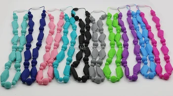 Silicone Baby Teething Necklace Wholesale Food-safe Mom Nursing Chewable Jewelry Silicone Baby Teething Necklace
Silicone Baby Teething Necklace Wholesale Food-safe Mom Nursing Chewable Jewelry Silicone Baby Teething Necklace