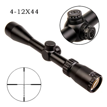 Aim Optical Sight 4-12X44 Tactical Riflescope Sniper Scope 20mm Rail Riflescope Hunting Optics Air Guns
Aim Optical Sight 4-12X44 Tactical Riflescope Sniper Scope 20mm Rail Riflescope Hunting Optics Air Guns